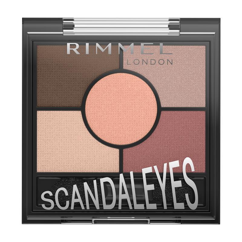 Load image into Gallery viewer, Rimmel Scandaleyes 5 Pan Reno 03 Rose Quartz
