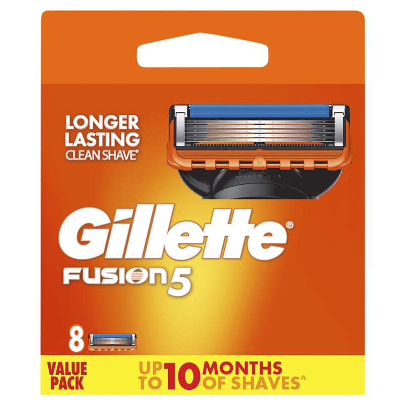 Load image into Gallery viewer, Gillette Fusion Manual Razor Blades 8 Pack
