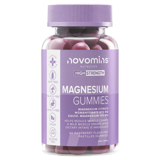 Novomins Magnesium 60 Gummies NEW