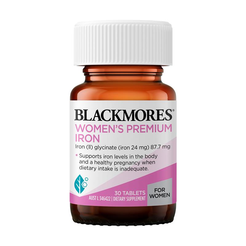 Load image into Gallery viewer, Blackmores Womens Premium Iron 30 Tablets
