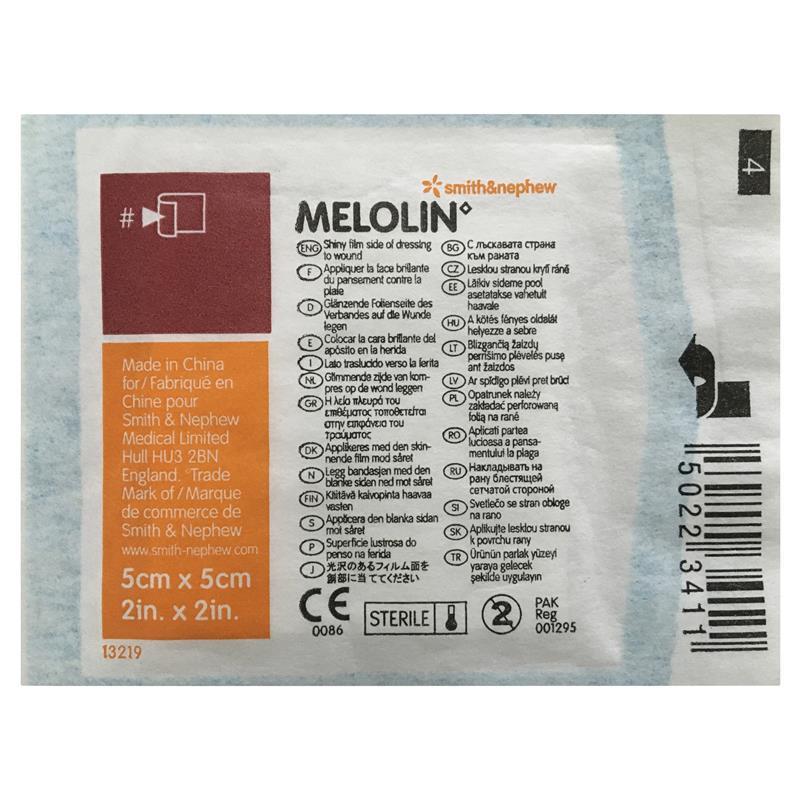 Load image into Gallery viewer, Melolin 5cm x 5cm Single Dressing
