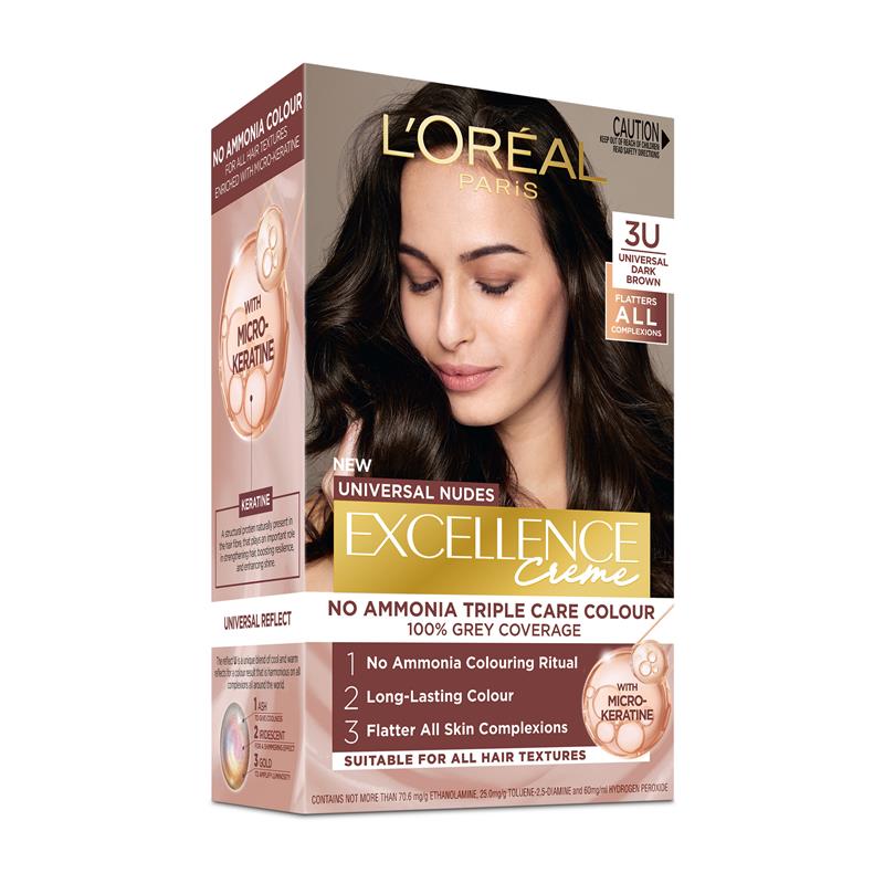 Load image into Gallery viewer, L'Oreal Excellence Creme Universal Nudes Dark Brown 3U
