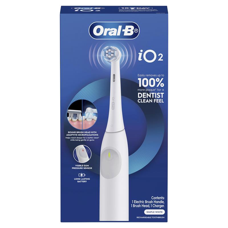 Load image into Gallery viewer, Oral B Power Toothbrush iO 2 Series White
