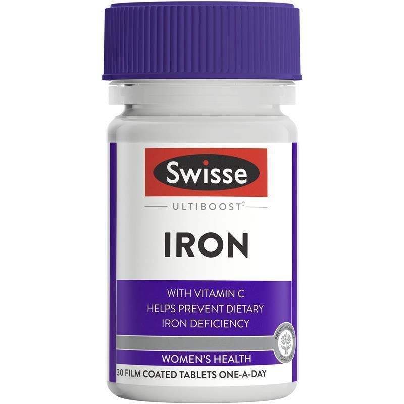 Load image into Gallery viewer, Swisse Ultiboost Iron 30 Tablets
