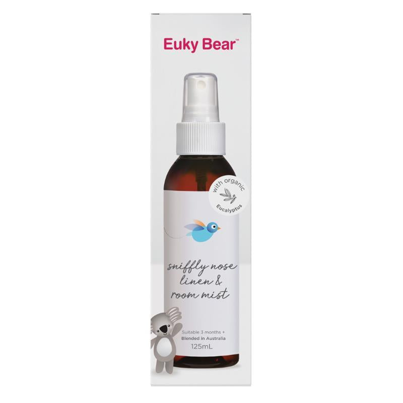 Load image into Gallery viewer, Euky Bear Sniffly Nose Linen &amp; Room Mist 125ml
