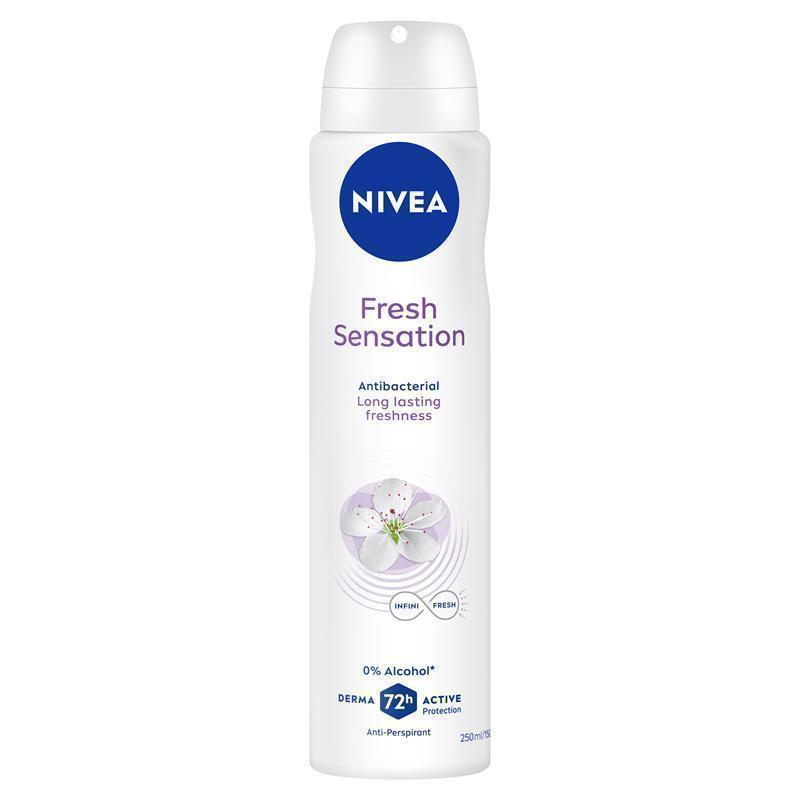 Load image into Gallery viewer, NIVEA for Women Deodorant Fresh Sensation 72hr 250ml
