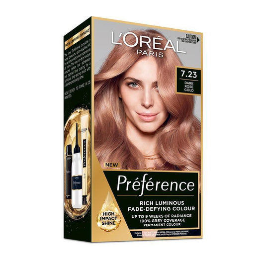 L'Oreal Paris Preference Bali 7.23 Dark Rose Gold