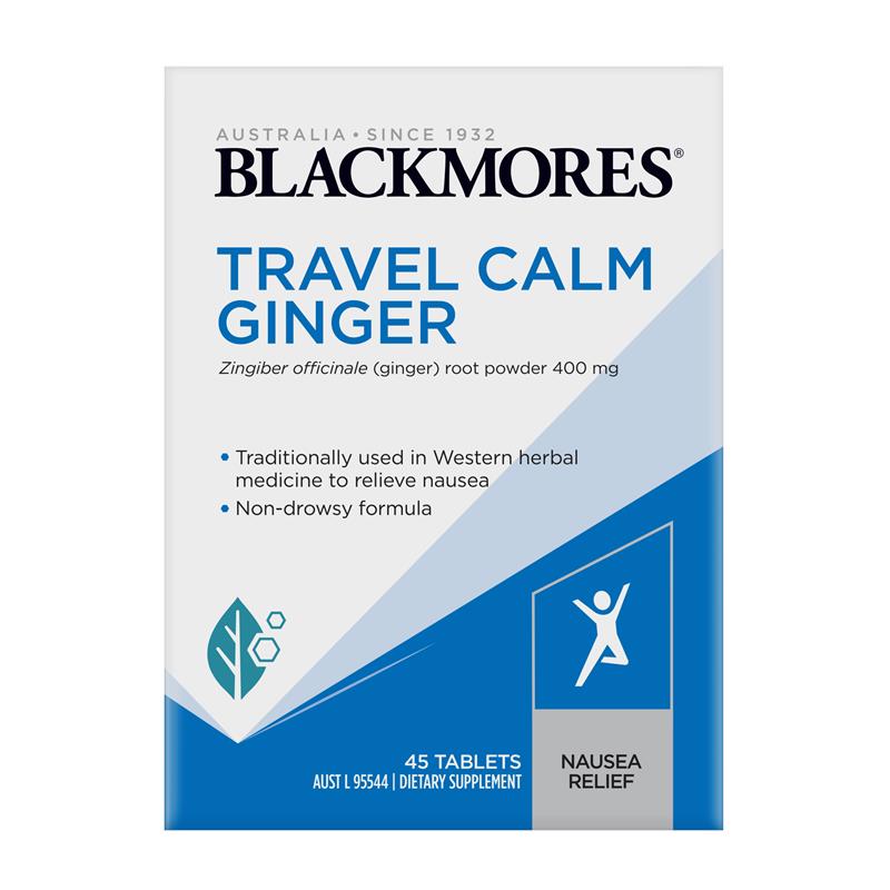Load image into Gallery viewer, Blackmores Travel Ginger 45 Tablets
