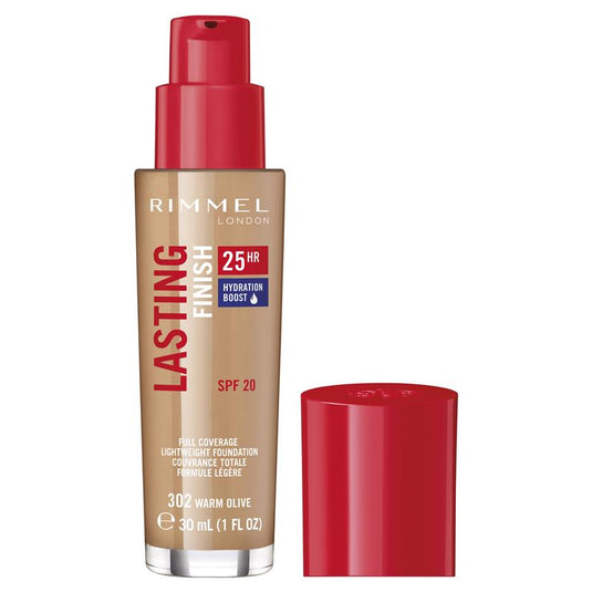 Rimmel Long Lasting 25Hr Foundation Warm Olive 302