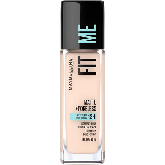 Maybelline Fit Me Matte & Poreless Mattifying Liquid Foundation - Fair Porcelain 102