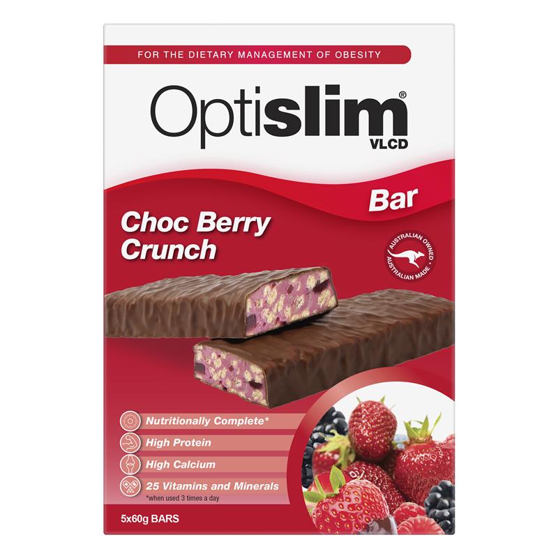 Load image into Gallery viewer, OptiSlim VLCD Bar Choc Berry Crunch 5
