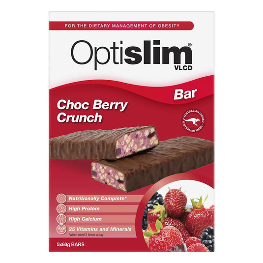 OptiSlim VLCD Bar Choc Berry Crunch 5