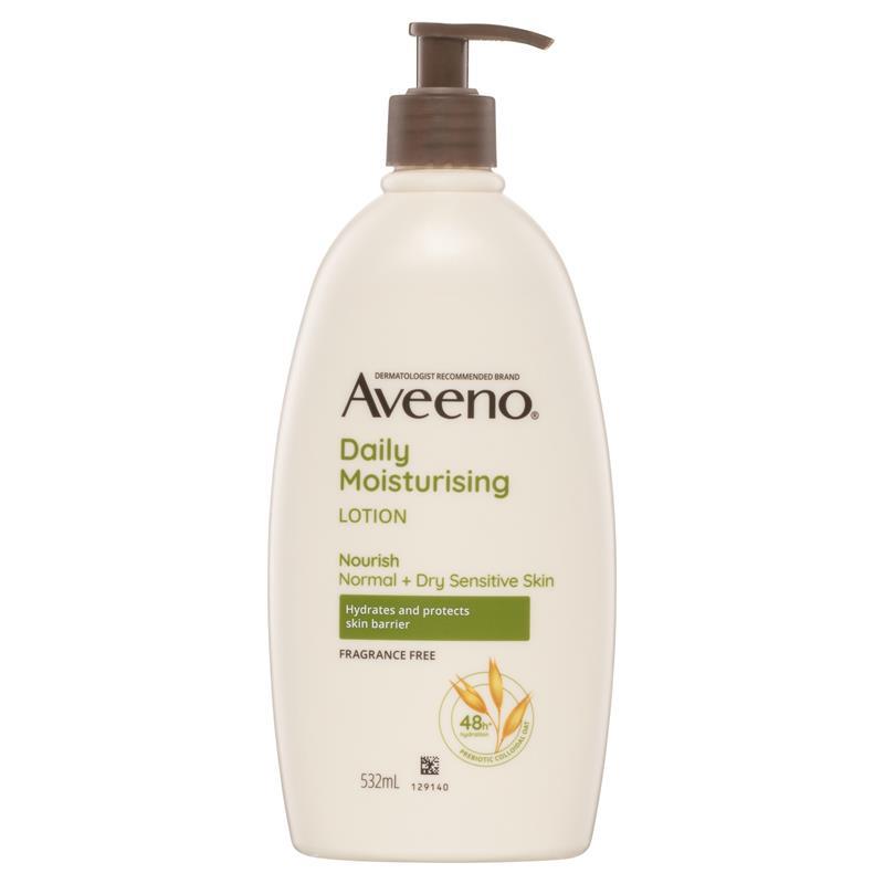 Load image into Gallery viewer, Aveeno Daily Moisturising Fragrance Free Body Lotion 532mL
