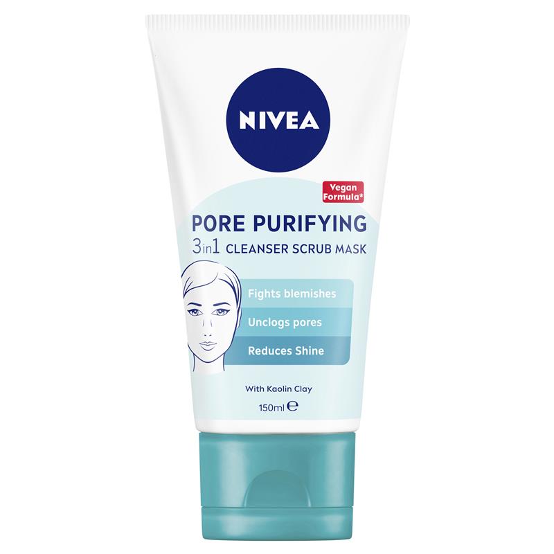 Load image into Gallery viewer, NIVEA Daily Essentials 3-in-1 Face Wash Cleanser 150ml
