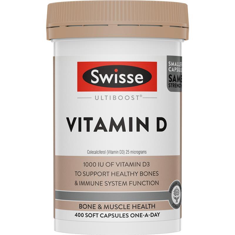 Load image into Gallery viewer, Swisse Vitamin D 400 Capsules
