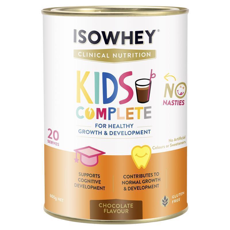 Load image into Gallery viewer, IsoWhey Clinical Nutrition Kids Complete Chocolate 600g
