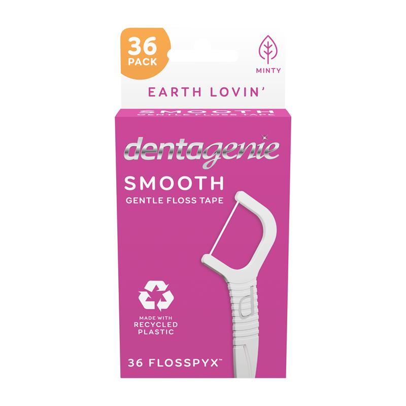 Load image into Gallery viewer, Dentagenie Smooth Flosspyx Mint 36 Pack
