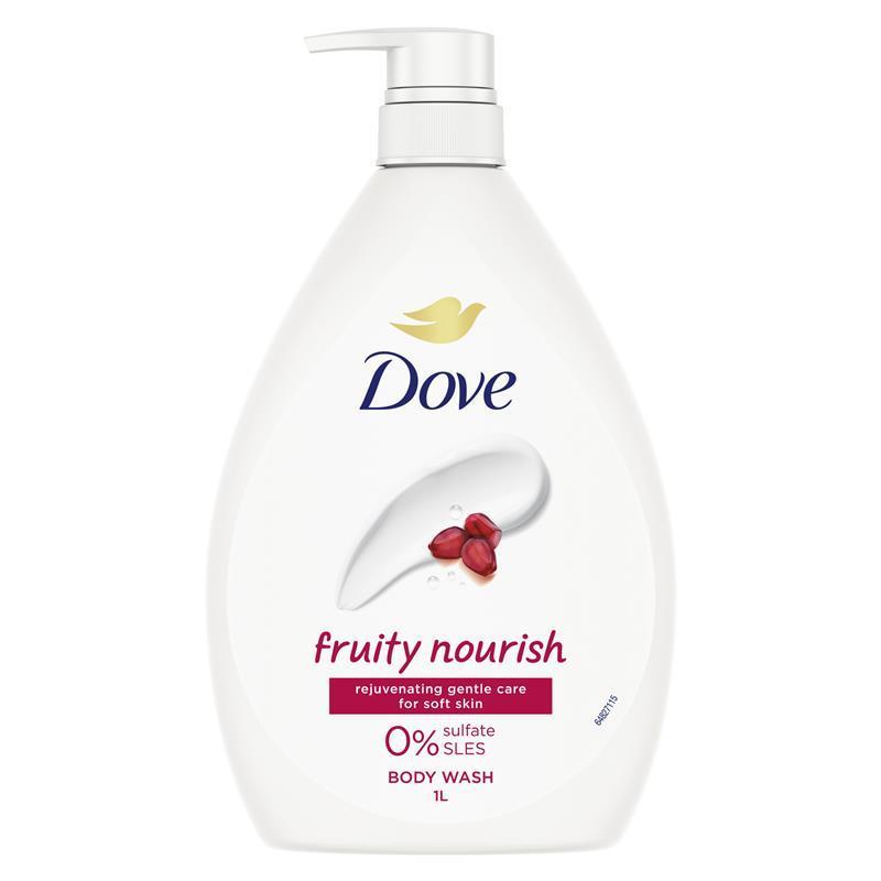Load image into Gallery viewer, Dove Essential Care Fruity Nourish Body Wash 1 Litre
