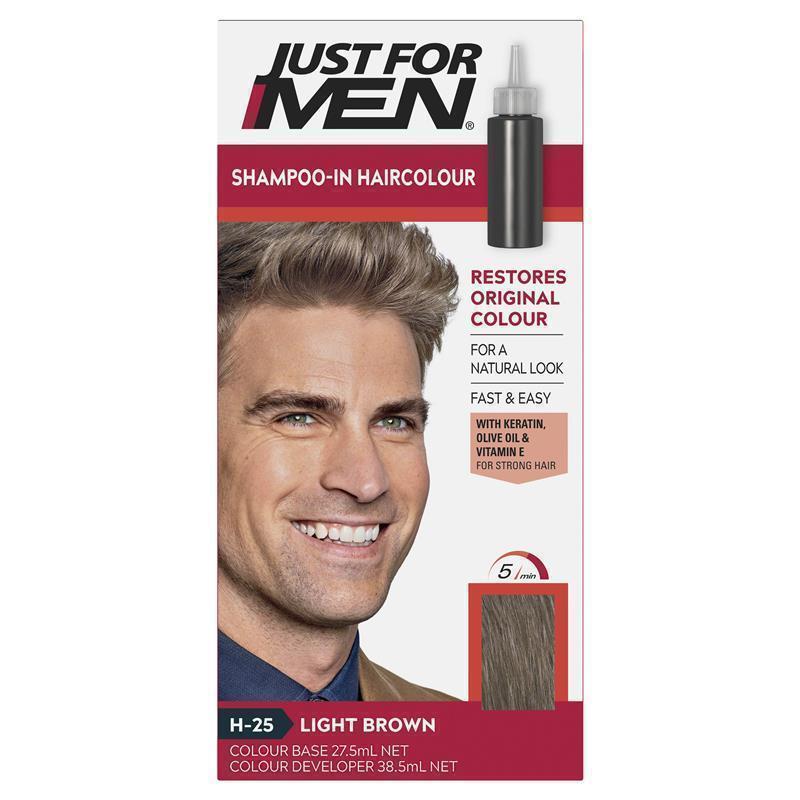 Load image into Gallery viewer, Just for Men Hair Colour Natural Light Brown
