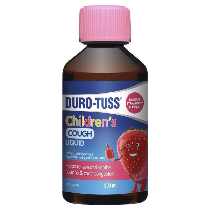Load image into Gallery viewer, DURO-TUSS Children's Cough Liquid Strawberry 200mL
