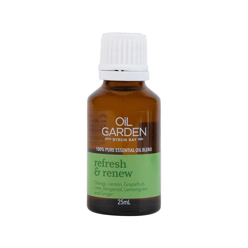 Load image into Gallery viewer, Oil Garden Refresh &amp; Renew Essential Oil Blend 25ml
