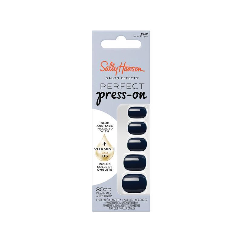 Load image into Gallery viewer, Sally Hansen Salon Effects Perfect Press-On Lunar Eclipse 30 Pieces
