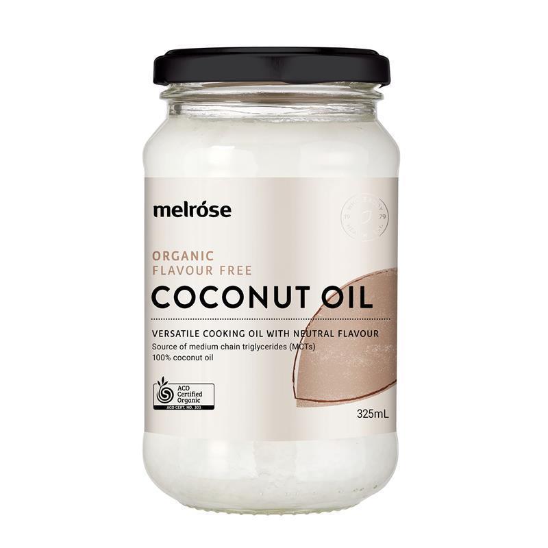 Load image into Gallery viewer, Melrose Organic Flavour Free (Refined) Coconut Oil 325ml
