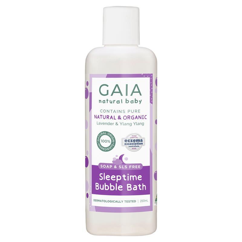 Load image into Gallery viewer, Gaia Natural Baby Bubble Bath Sleeptime 250ml
