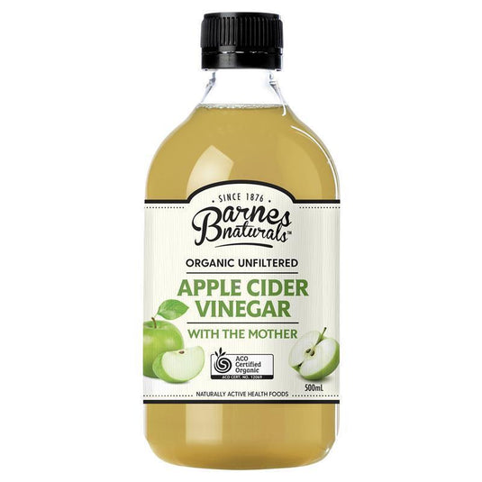 Barnes Naturals Organic Apple Cider Vinegar with the Mother 500ml
