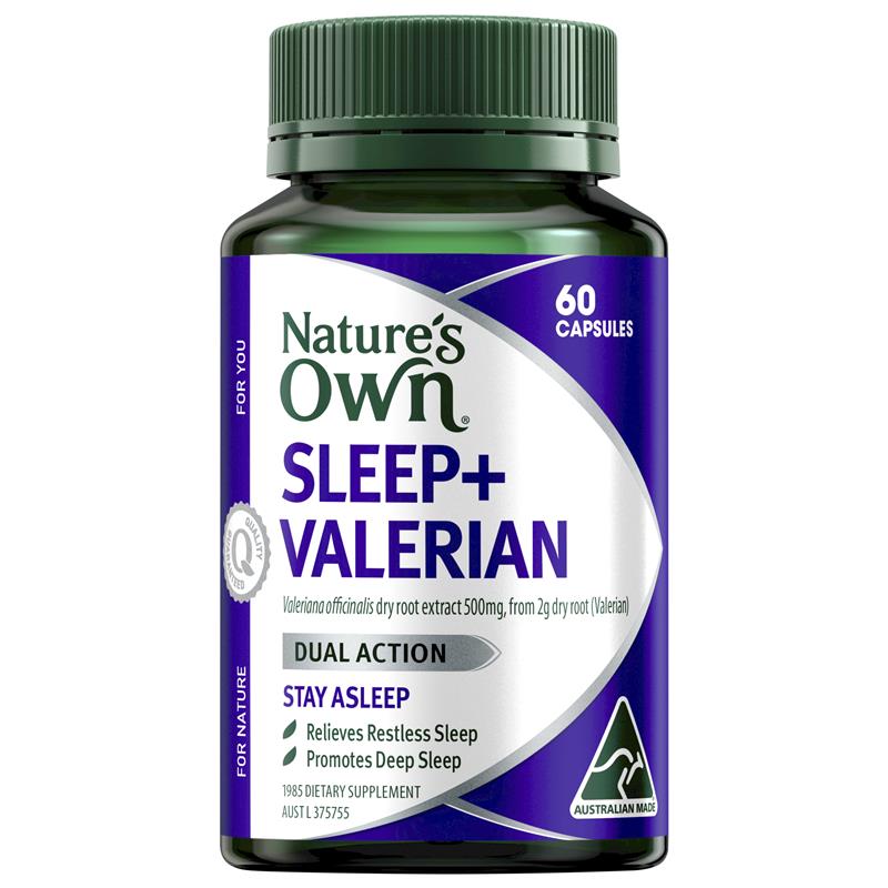 Load image into Gallery viewer, Nature's Own Valerian Forte 2000mg 60 Capsules
