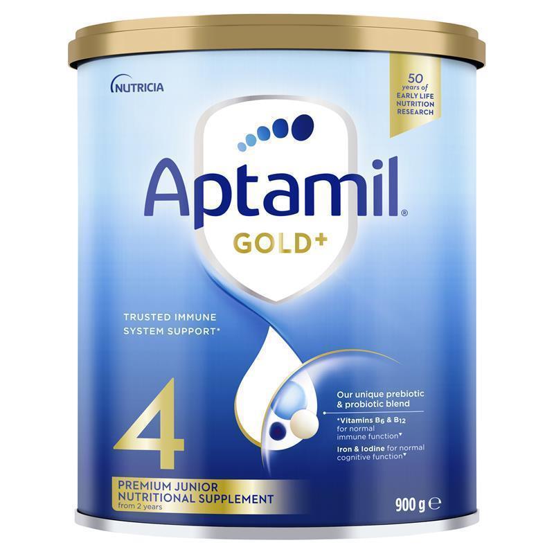 Load image into Gallery viewer, Aptamil Gold+ 4 Junior Nutritional Supplement Milk Drink From 2 Years 900g
