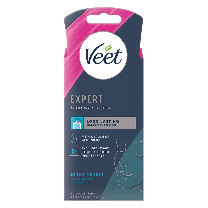 Load image into Gallery viewer, Veet Expert Cold Wax Face 20 Pack
