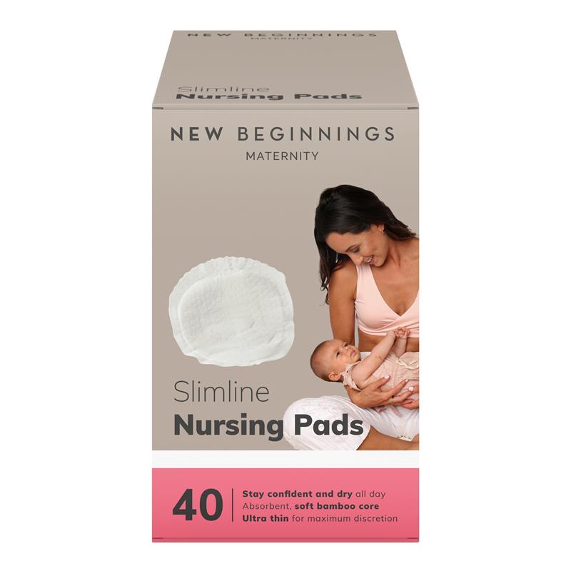 Load image into Gallery viewer, New Beginnings Ultra Thin Disposable Breast Pad 40 Pack
