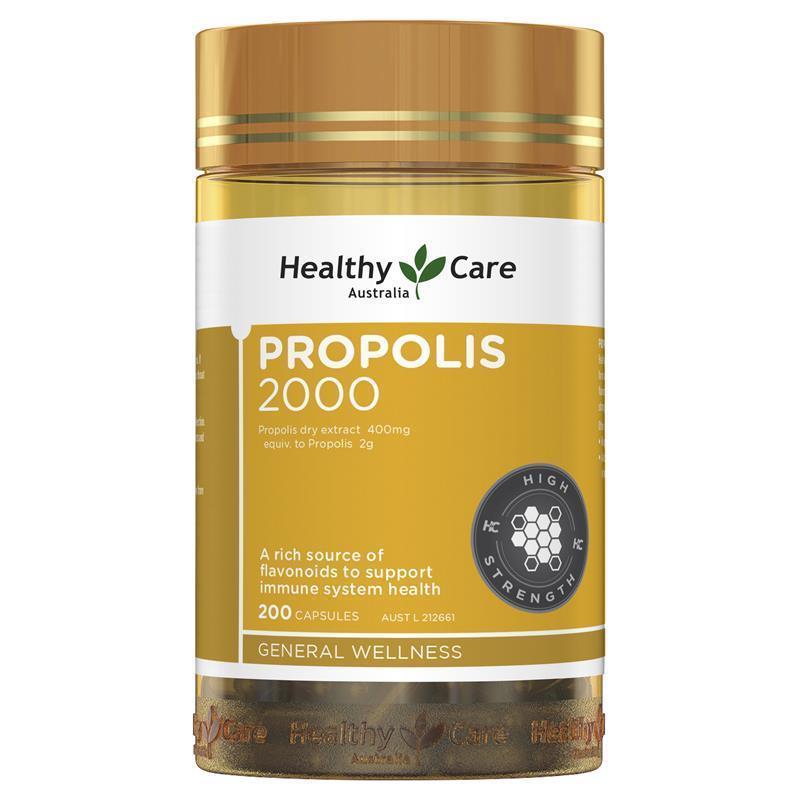 Load image into Gallery viewer, Healthy Care Propolis 2000mg 200 Capsules
