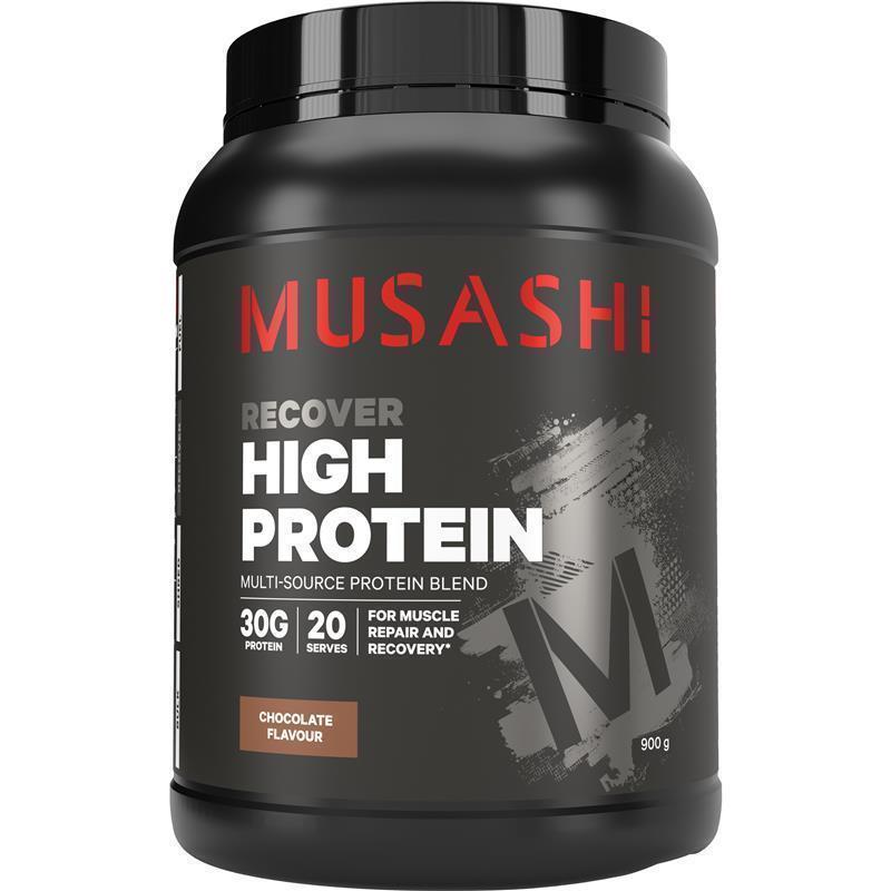 Load image into Gallery viewer, Musashi High Protein Chocolate 900g
