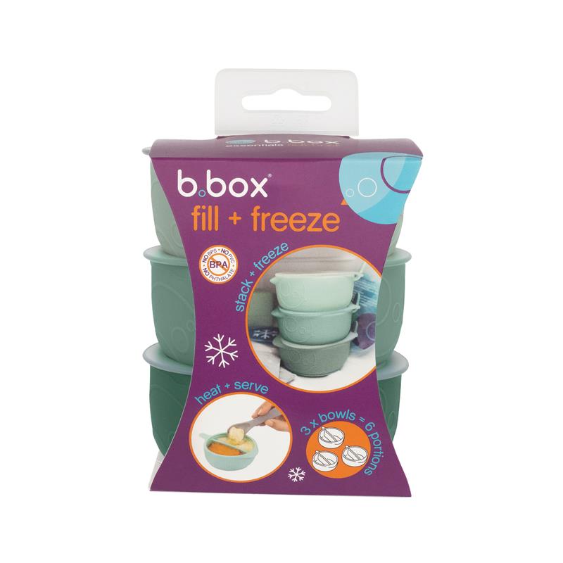 Load image into Gallery viewer, B.Box Fill n Freeze Pots 3 Pack 85ml Each

