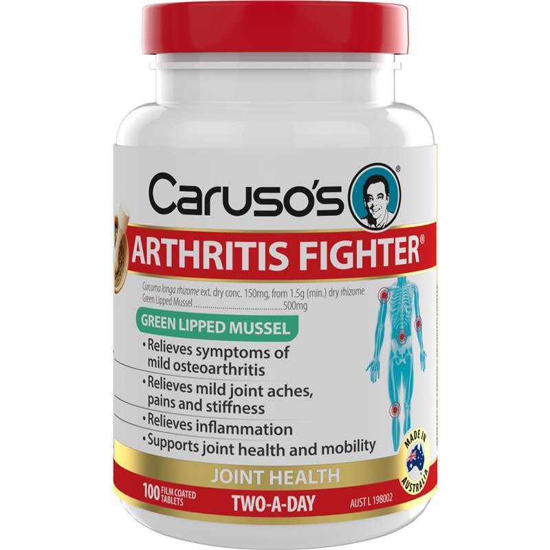 Load image into Gallery viewer, Carusos Arthritis Fighter 100 Tablets
