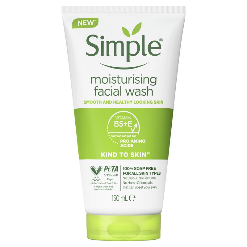 Load image into Gallery viewer, Simple Kind To Skin Facial Wash Moisturising 150ml

