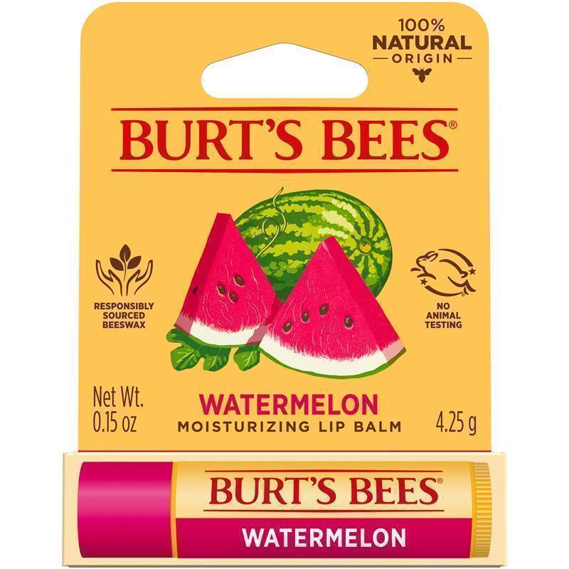 Load image into Gallery viewer, Burts Bees Watermelon Lip Balm 4.25g
