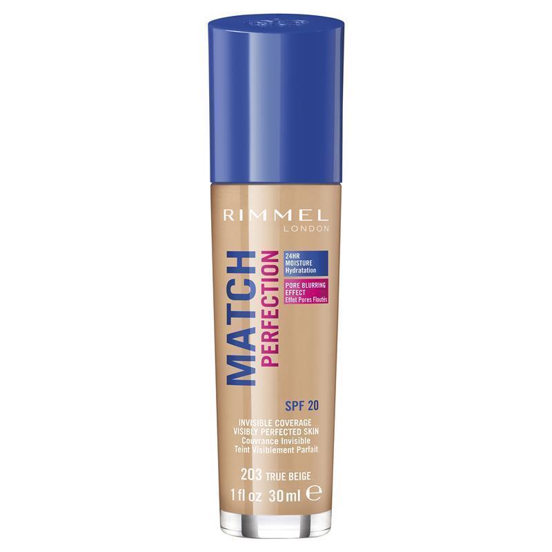 Load image into Gallery viewer, Rimmel Match Perfection 203 True Beige
