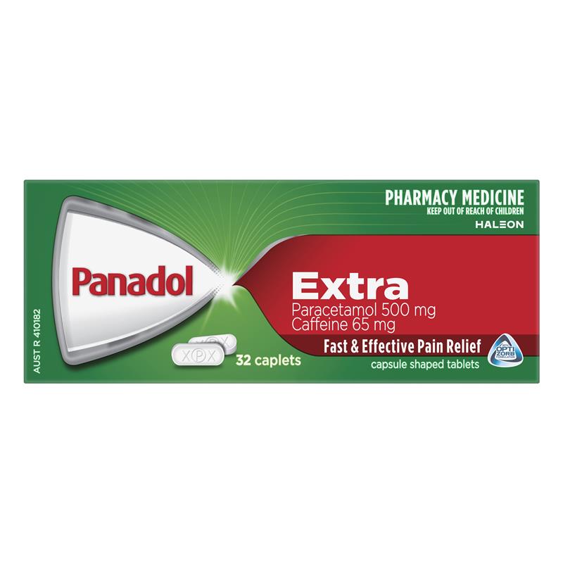 Load image into Gallery viewer, Panadol Extra Paracetamol Pain Relief 32 Caplets
