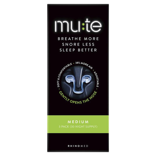 Mute Snoring Relief Medium Pack