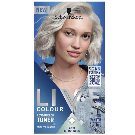 Schwarzkopf Live Colour Semi-Permanent Toner Ice White T1