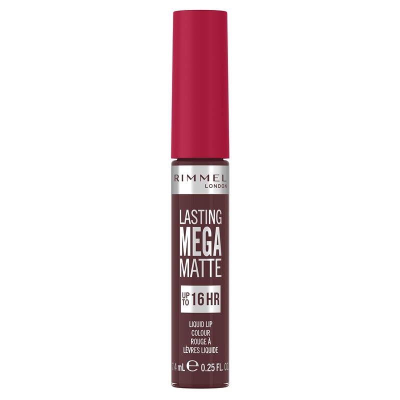 Load image into Gallery viewer, Rimmel London Mega Matte Liquid Lip 910 Plum This Show

