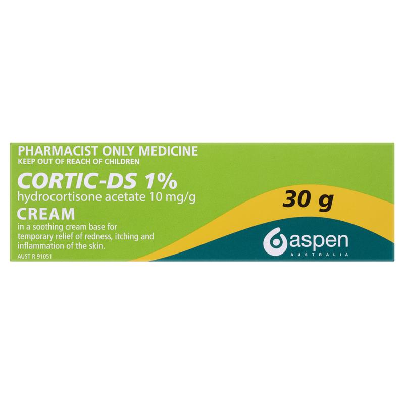 Load image into Gallery viewer, Cortic DS Cream 1% 30g - Hydrocortisone (S3)
