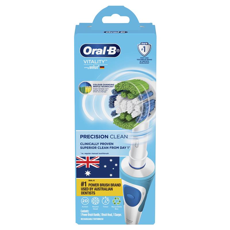 Load image into Gallery viewer, Oral B Power Toothbrush Vitality Precision Clean
