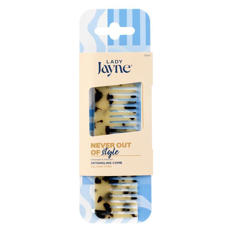 Load image into Gallery viewer, Lady Jayne Acetate Detangling Comb Assorted Colours
