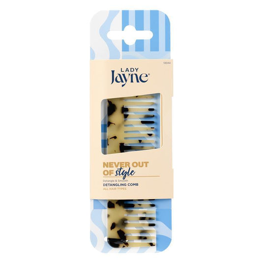 Lady Jayne Acetate Detangling Comb Assorted Colours
