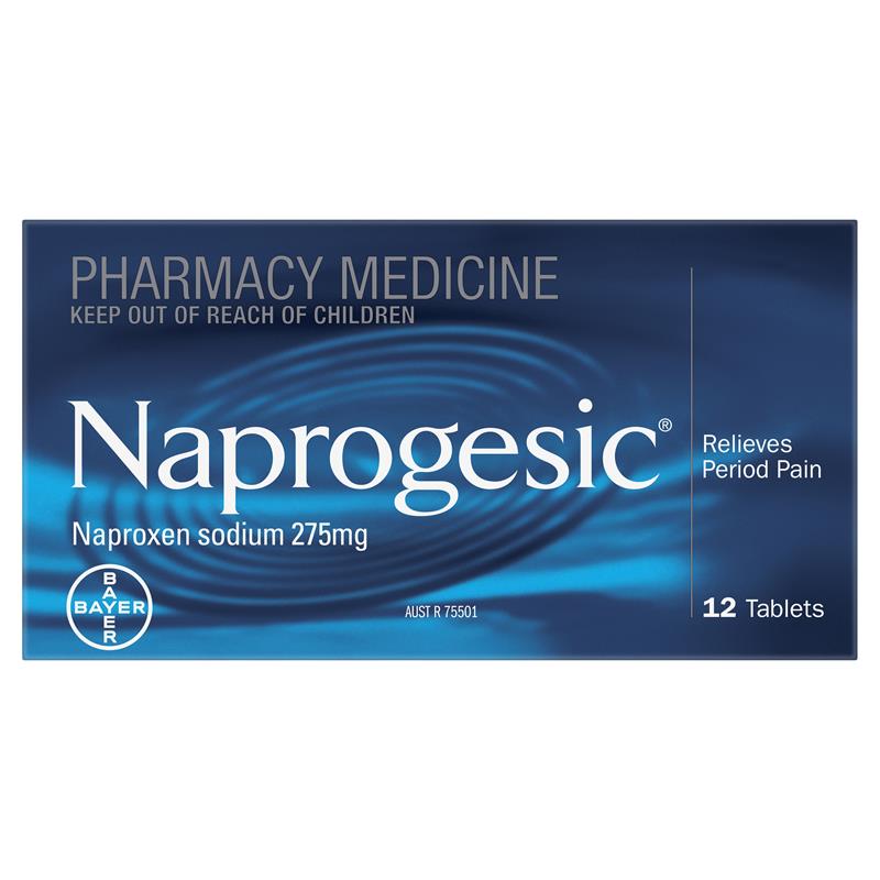 Load image into Gallery viewer, Naprogesic 275mg Tablets 12 Pack

