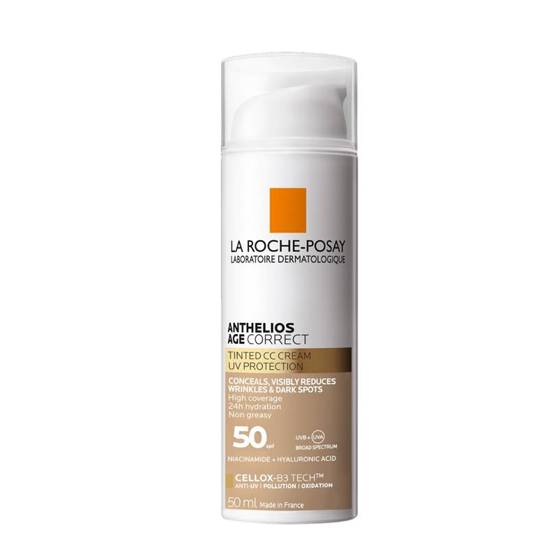 Load image into Gallery viewer, La Roche Posay Anthelios Age Correct Tinted SPF50 50ml
